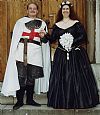 Chain mail armour, knight, soldier, medieval bride