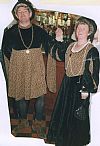 tudor, couple, nobility. medieval,